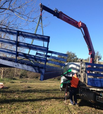craning a ramp