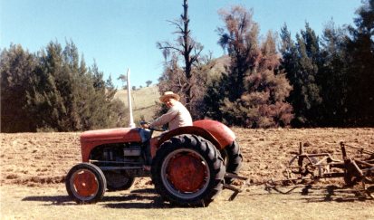 Dad with tractor 1967